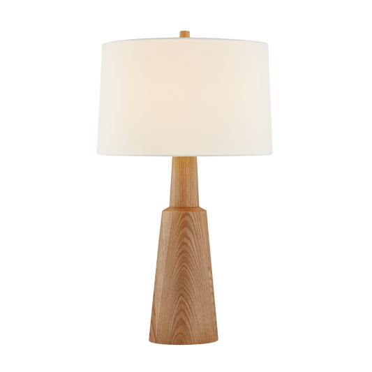 DENNIS Table Lamp with AGED BRASS Finish