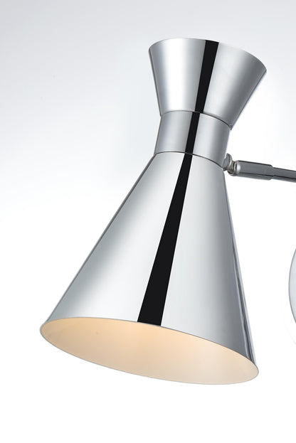 Halycon 6 Inch Wall Sconce in Chrome
