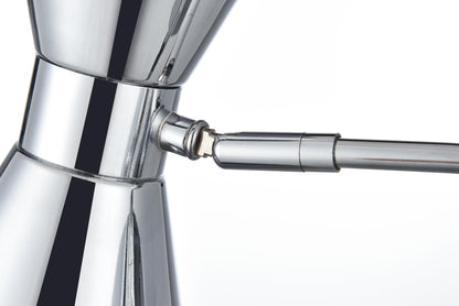 Halycon 6 Inch Wall Sconce in Chrome