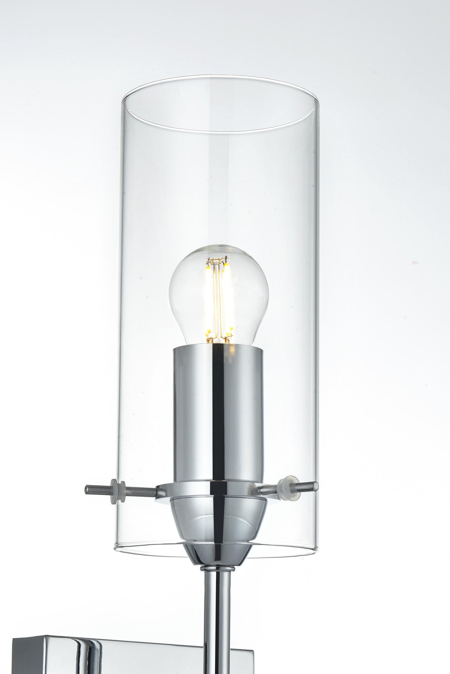 Elsreth 4.5 Inch Wall Sconce Clear Shade in Chrome