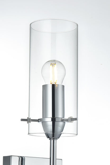 Elsreth 4.5 Inch Wall Sconce Clear Shade in Chrome