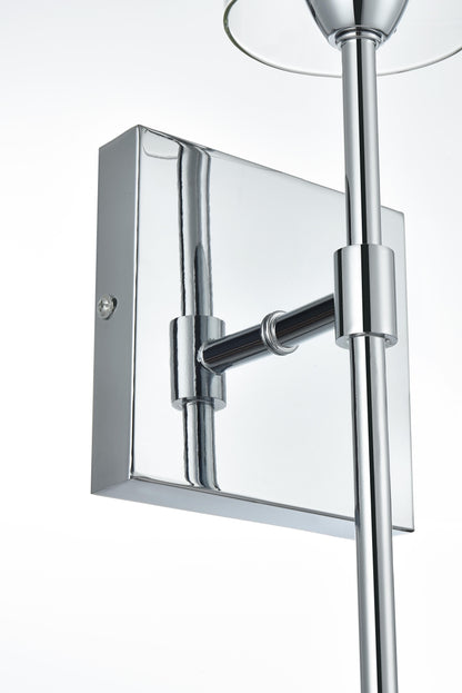 Elsreth 4.5 Inch Wall Sconce Clear Shade in Chrome