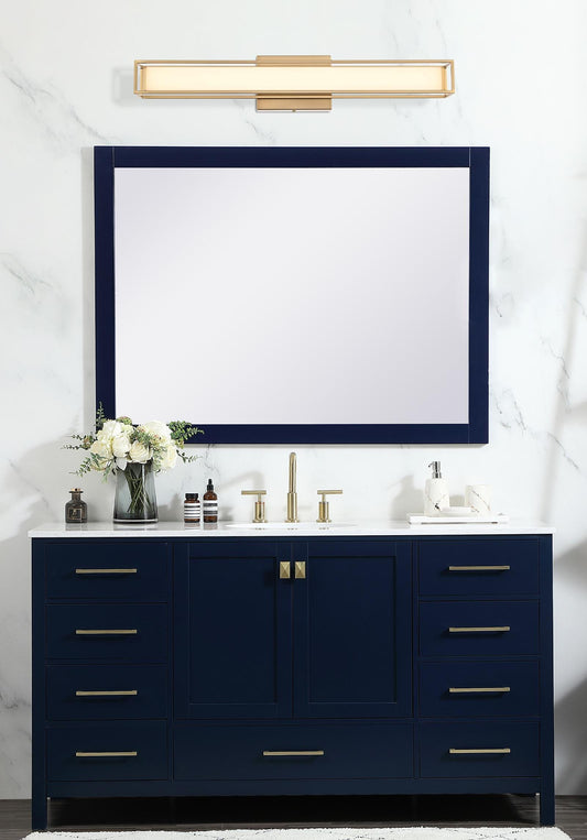 Aden 24 inch LED Wall Sconce in Satin Gold