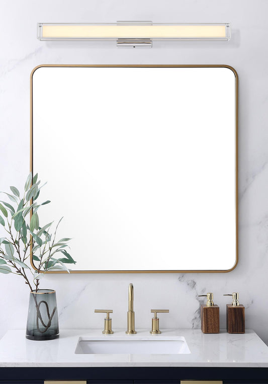 Aden 31 inch LED Wall Sconce in Chrome