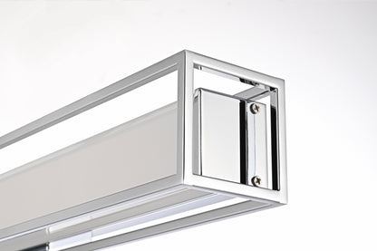 Aden 36 inch LED Wall Sconce in Chrome