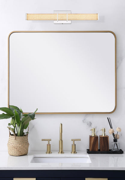 Ivaan 24 inch LED Wall Sconce in Chrome