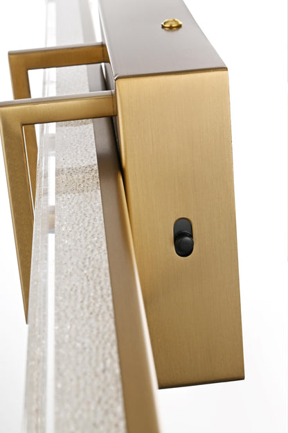 Ivaan 31 inch LED Wall Sconce in Satin Gold