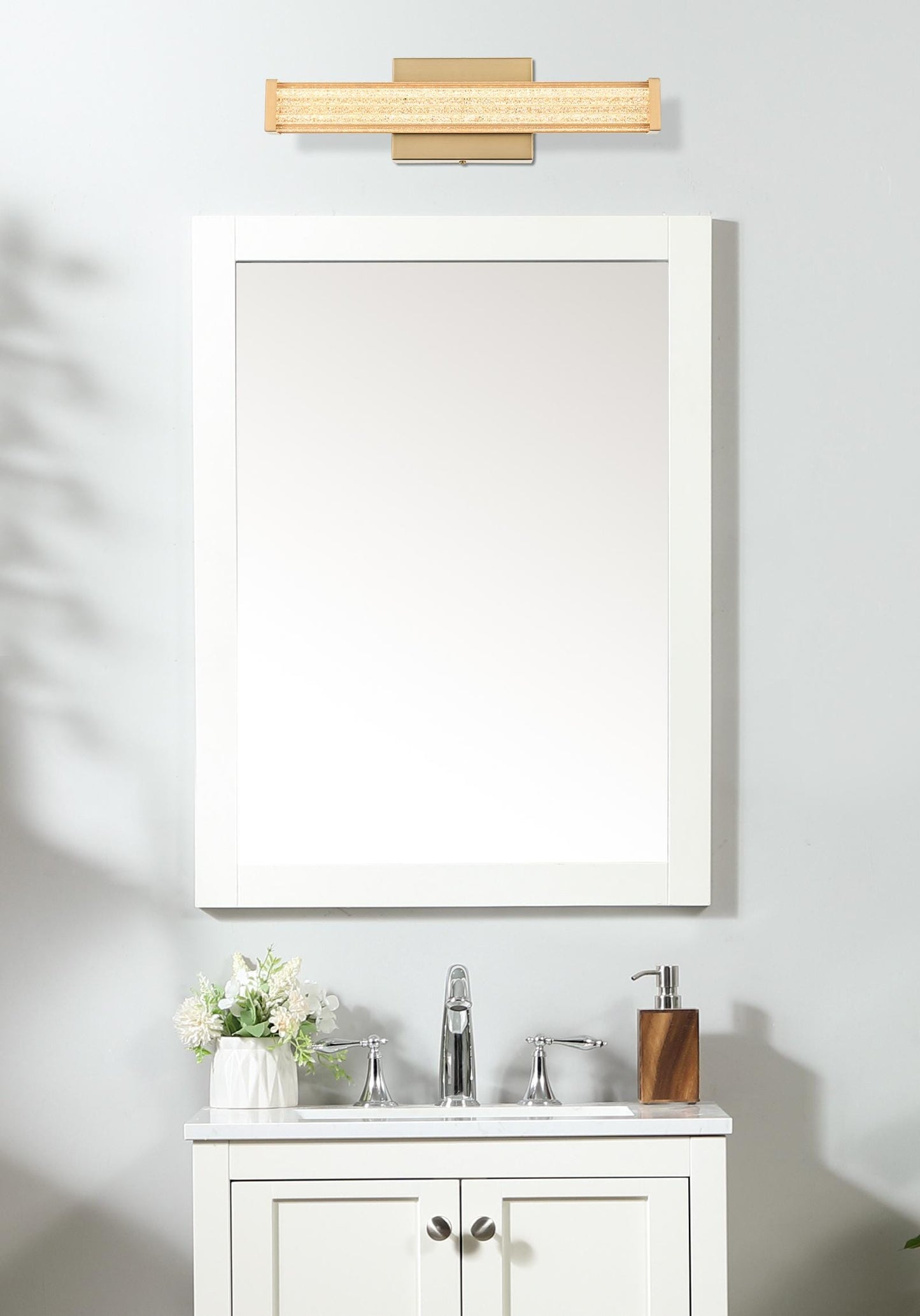 Jaxx 16 inch LED Wall Sconce in Satin Gold