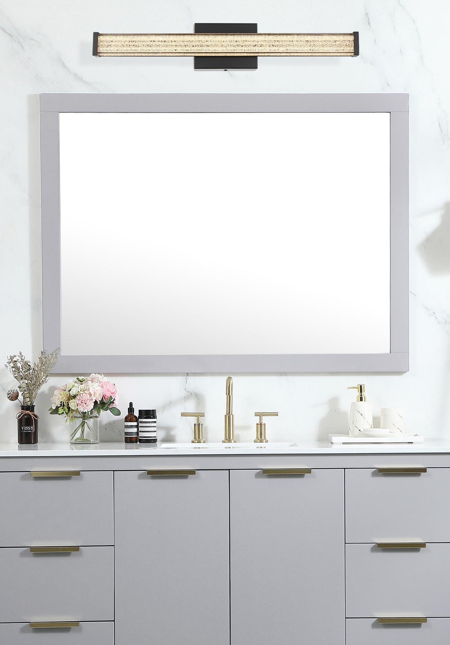 Jaxx 24 inch LED Wall Sconce in Black