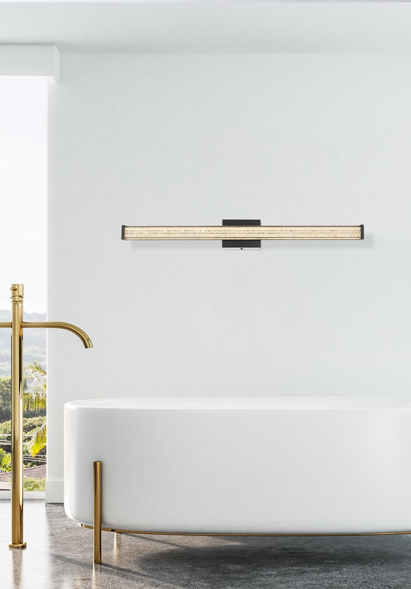 Jaxx 36 inch LED Wall Sconce in Black