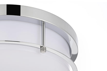 Kolson 12 inch LED Flush Mount in Chrome