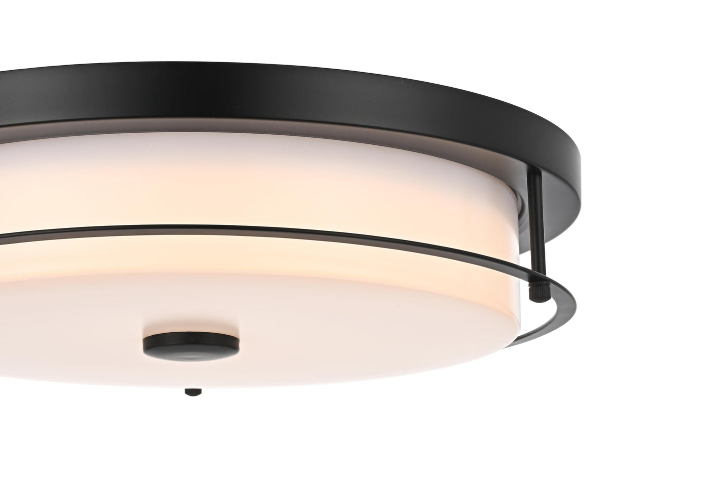 Kolson 16 inch LED Flush Mount in Black