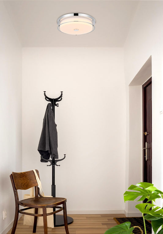 Kolson 16 inch LED Flush Mount in Chrome