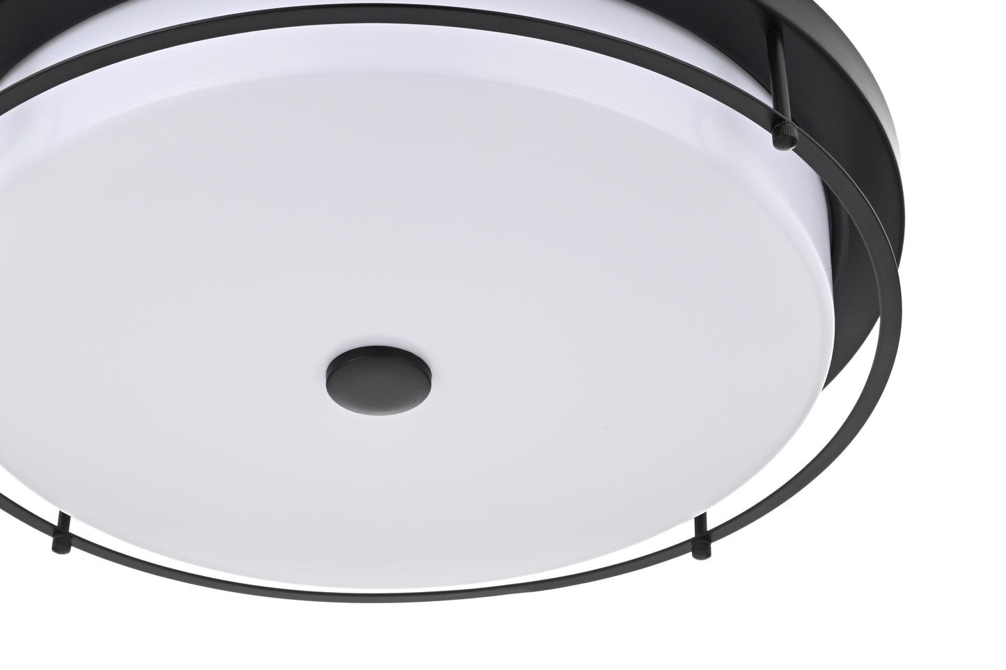 Kolson 20 inch LED Flush Mount in Black