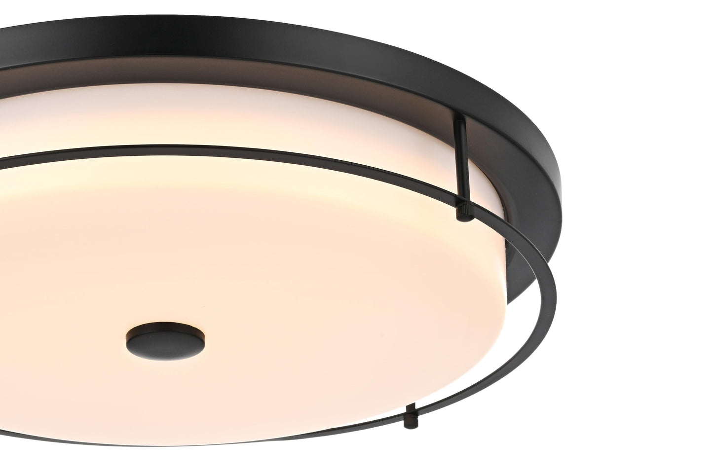 Kolson 20 inch LED Flush Mount in Black