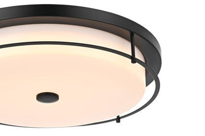 Kolson 20 inch LED Flush Mount in Black