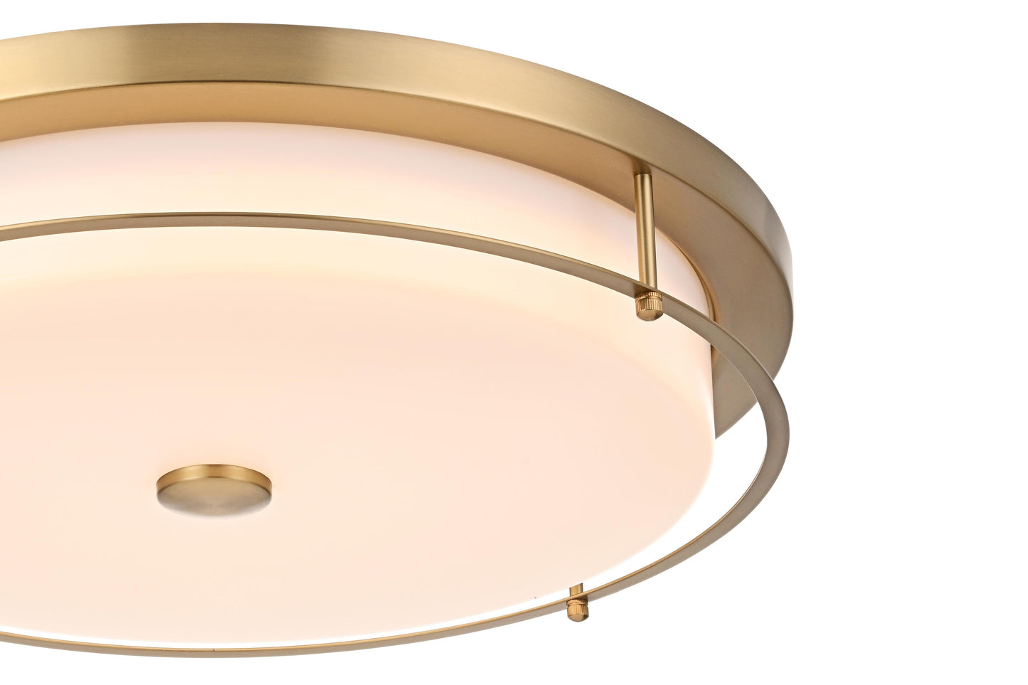 Kolson 20 inch LED Flush Mount in Satin Gold
