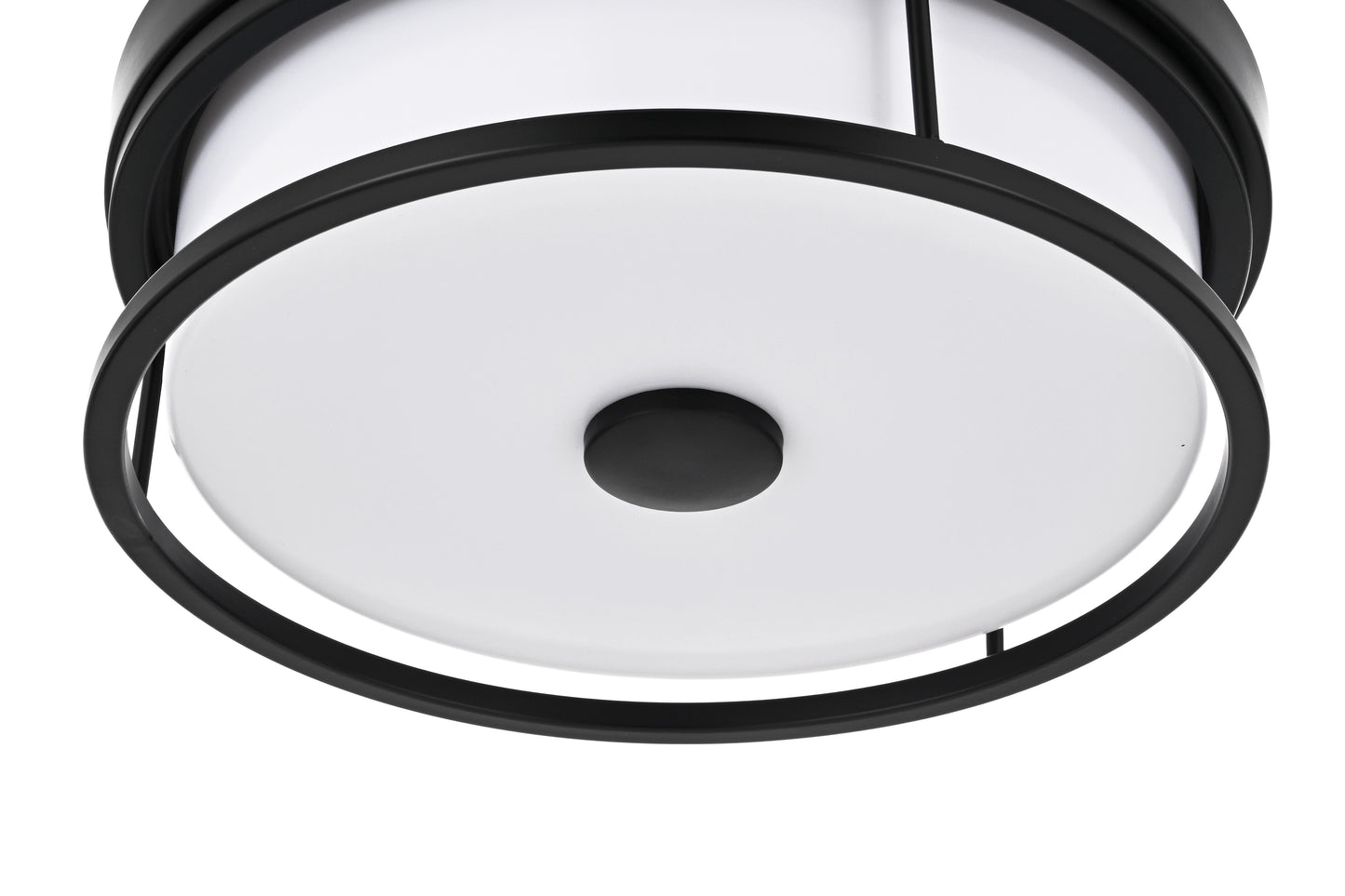 Kolson 12 inch LED Flush Mount in Black