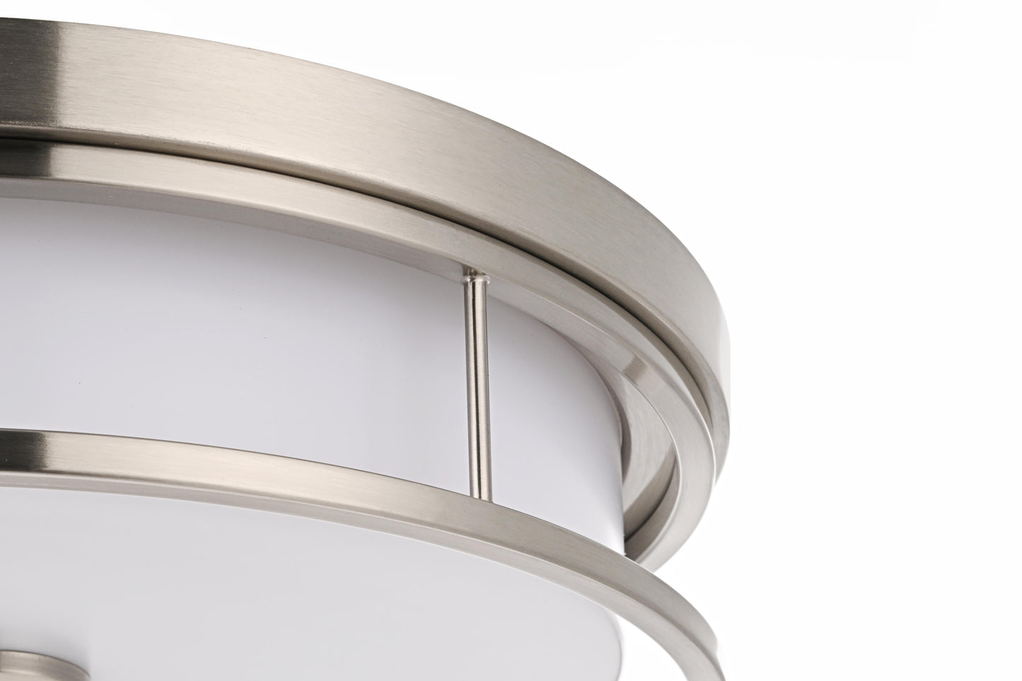 Kolson 16 inch LED Flush Mount in Polished Nickel