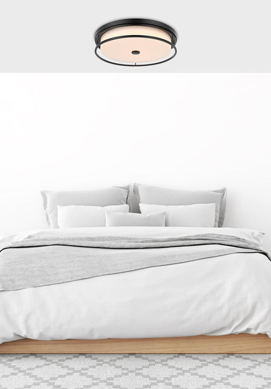 Kolson 20 inch LED Flush Mount in Black