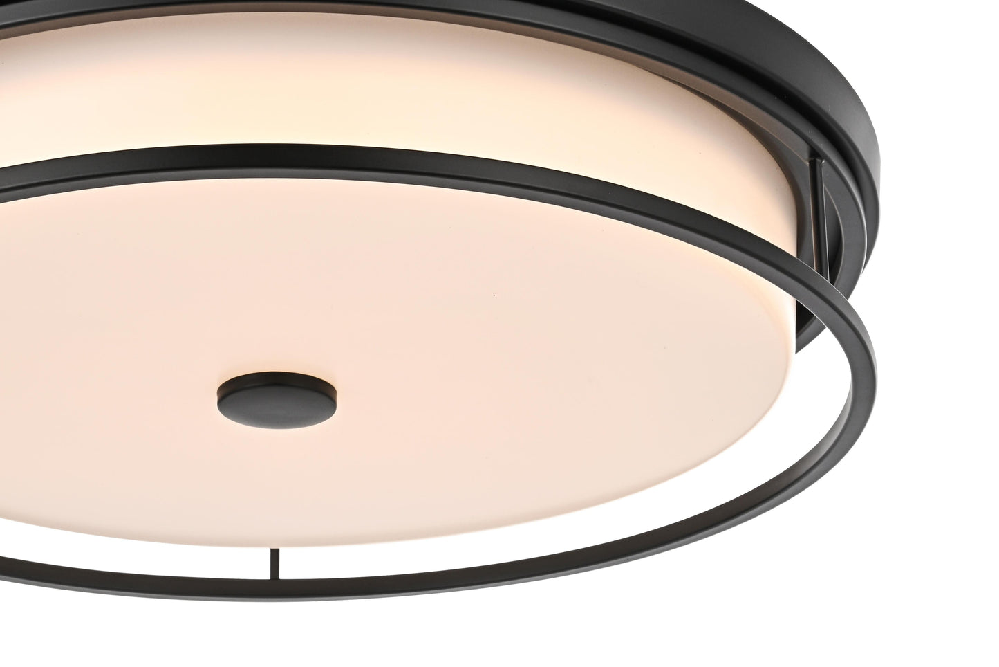 Kolson 20 inch LED Flush Mount in Black