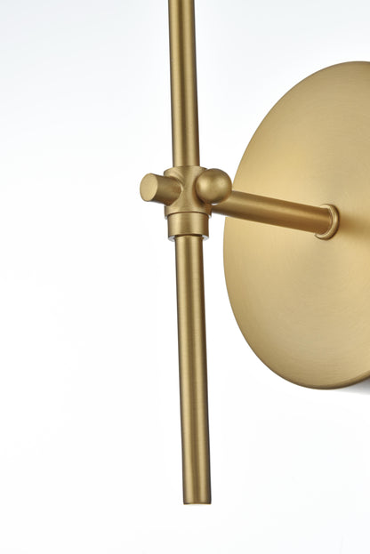 Mel 5.5 inch Wall Sconce in Satin Gold