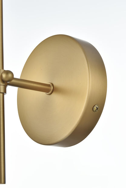 Mel 5.5 inch Wall Sconce in Satin Gold