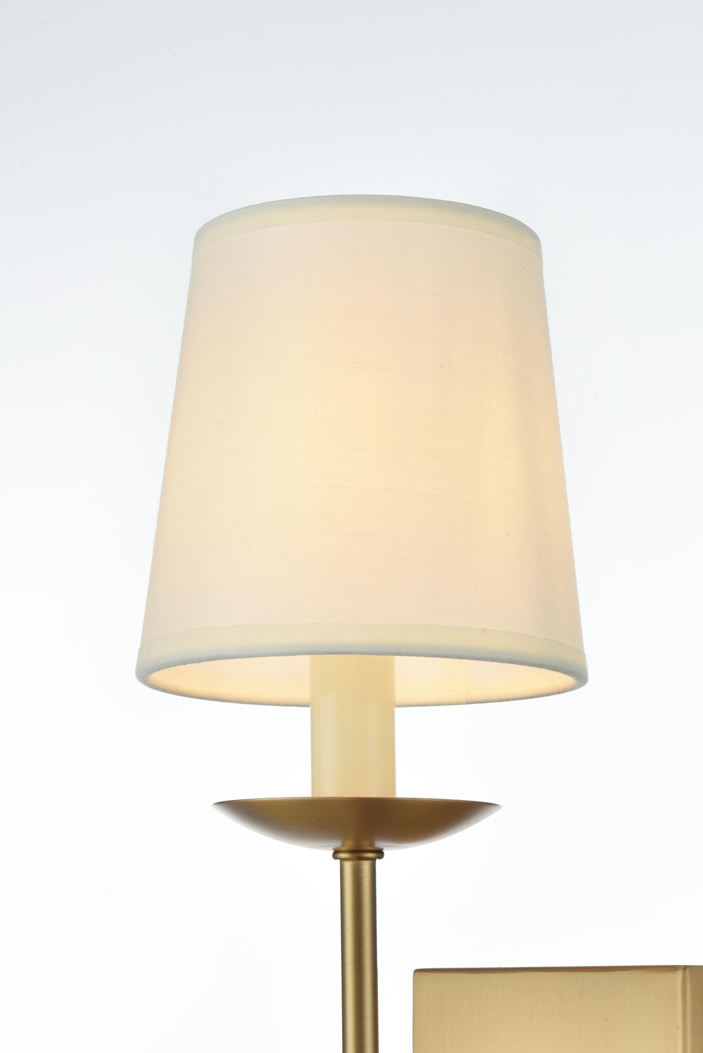 Eclipse 4.5 inch Wall Sconce in Satin Gold