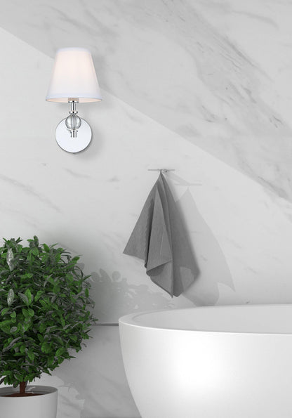 Bethany 7 inch Wall Sconce in Chrome