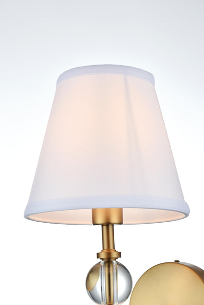 Bethany 7 inch Wall Sconce in Satin Gold