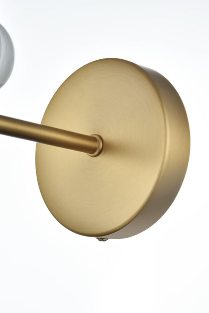 Bethany 7 inch Wall Sconce in Satin Gold