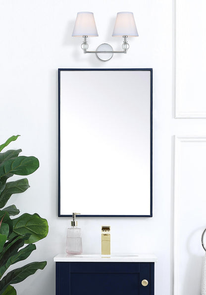 Bethany 17 inch Wall Sconce in Chrome