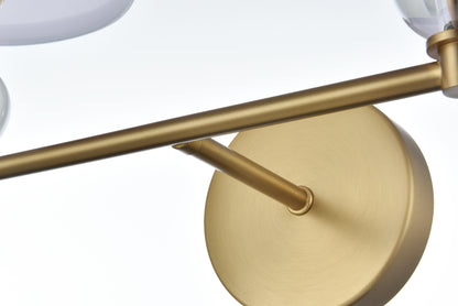 Bethany 17 inch Wall Sconce in Satin Gold