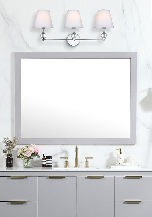 Bethany 27 inch Wall Sconce in Chrome