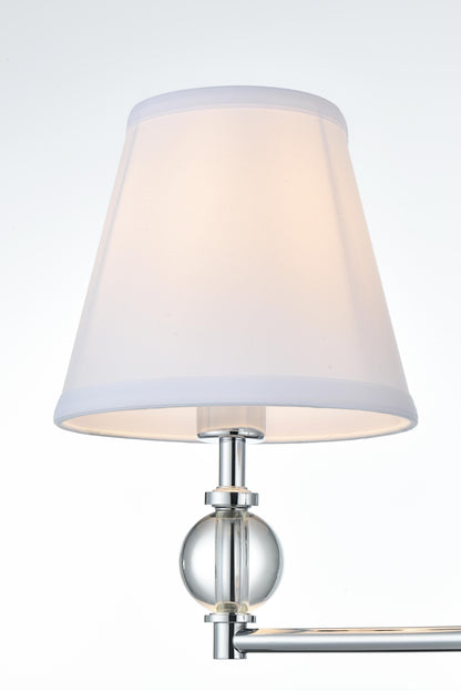 Bethany 27 inch Wall Sconce in Chrome