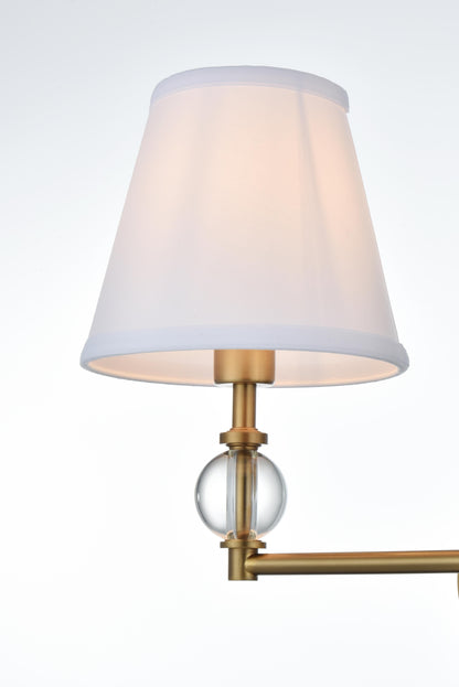 Bethany 27 inch Wall Sconce in Satin Gold