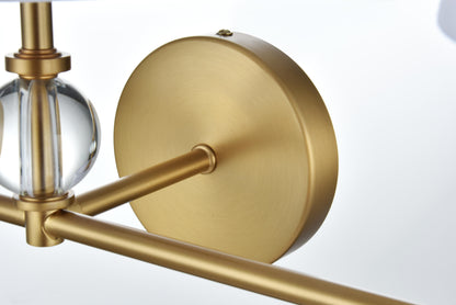 Bethany 27 inch Wall Sconce in Satin Gold