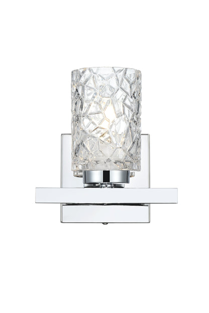 Cassie 7 inch Wall Sconce in Chrome