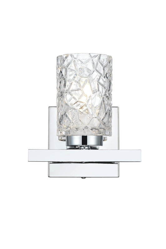 Cassie 7 inch Wall Sconce in Chrome