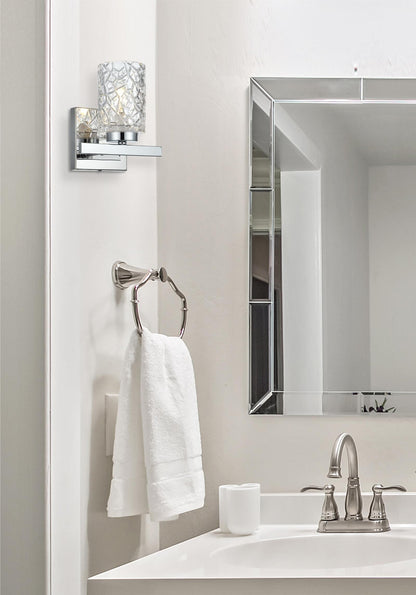 Cassie 7 inch Wall Sconce in Chrome