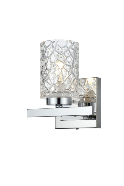 Cassie 7 inch Wall Sconce in Chrome