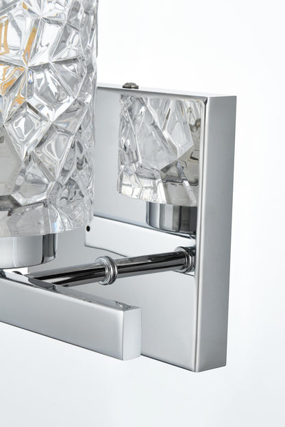 Cassie 7 inch Wall Sconce in Chrome