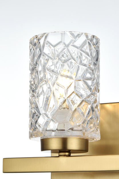 Cassie 7 inch Wall Sconce in Satin Gold