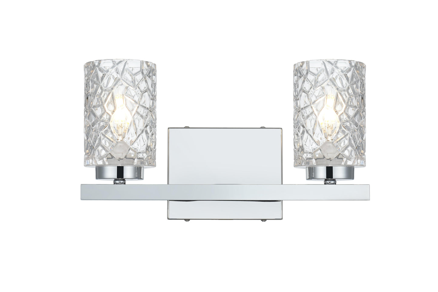 Cassie 14 inch Wall Sconce in Chrome