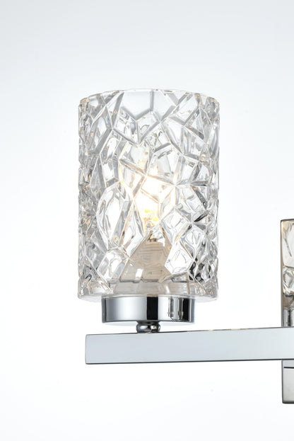 Cassie 14 inch Wall Sconce in Chrome