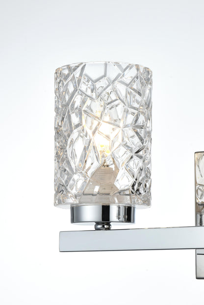 Cassie 14 inch Wall Sconce in Chrome