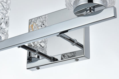 Cassie 14 inch Wall Sconce in Chrome