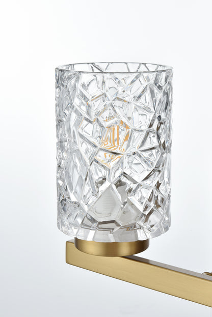 Cassie 14 inch Wall Sconce in Satin Gold