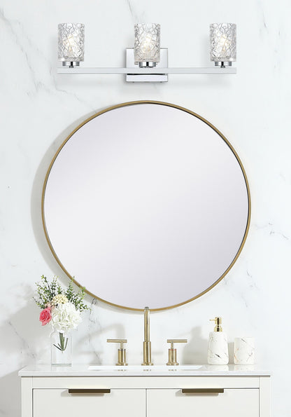 Cassie 24 inch Wall Sconce in Chrome