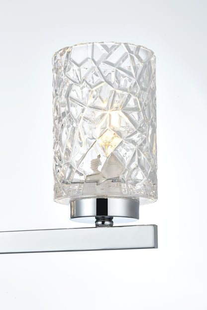 Cassie 24 inch Wall Sconce in Chrome